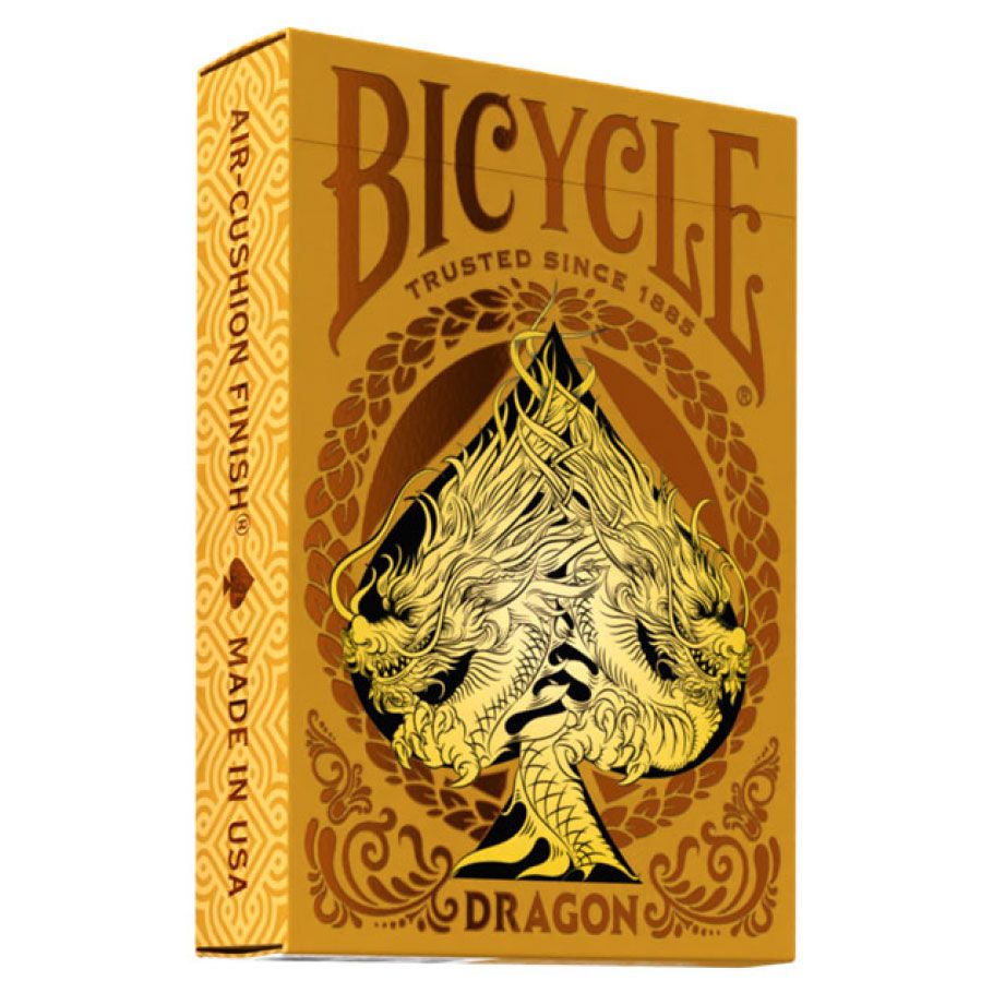 Playing Cards: Bicycle: Dragon Gold - Cats In Hat Inc.