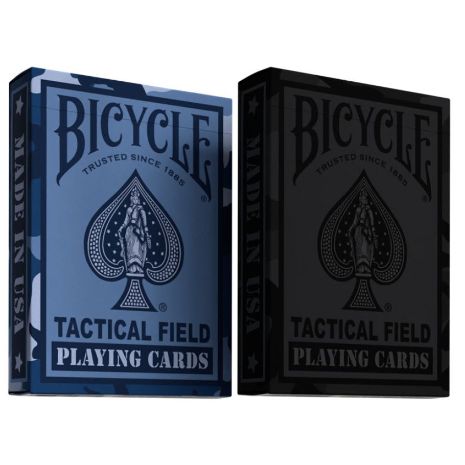 Playing Cards: Bicycle: Tactical Field Navy/Black - Cats In Hat Inc.