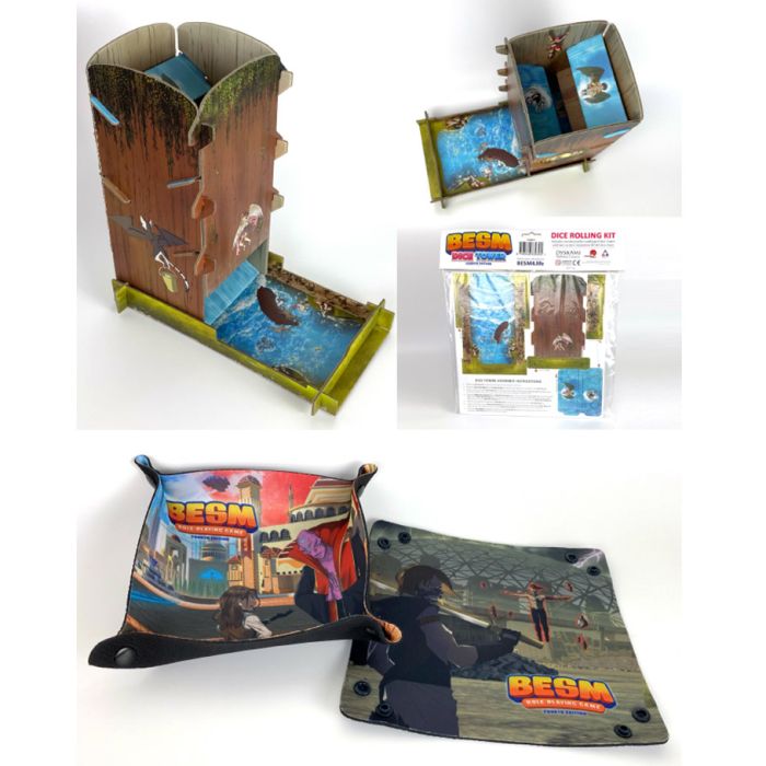 Big Eyes, Small Mouth: Dice Tower And Trays - Cats In Hat Inc.