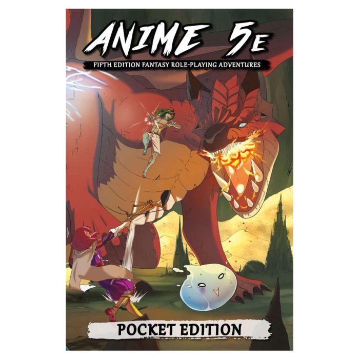 D&D 5E: Anime 5E Pocket Edition - Cats In Hat Inc.