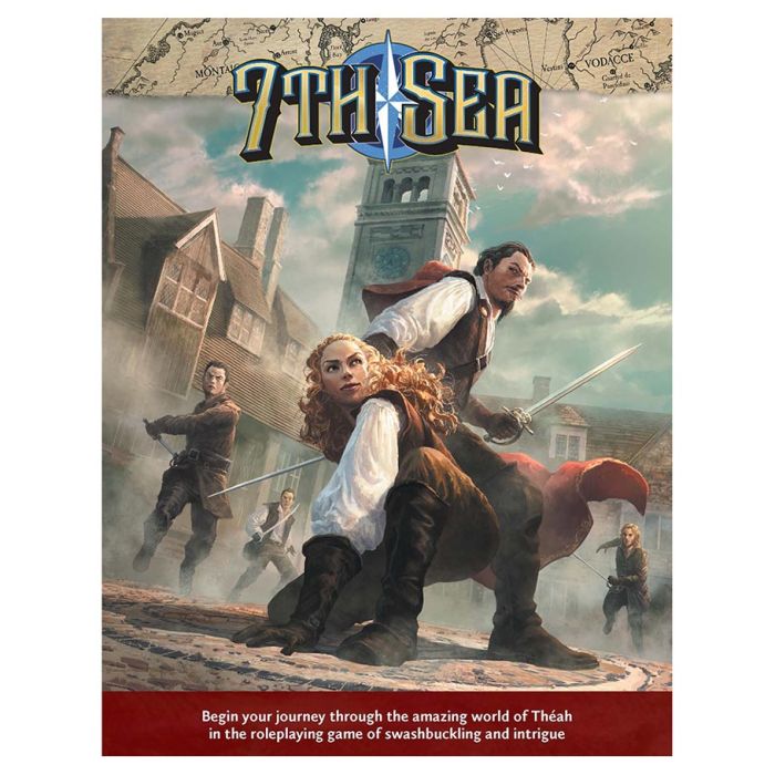 7th Sea 2nd Edition Core Rulebook - Cats In Hat Inc.