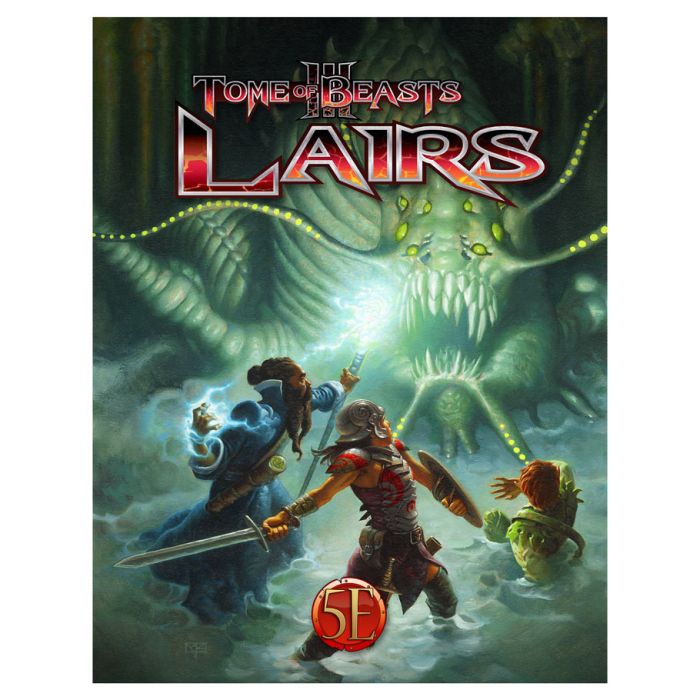 D&D 5E: Tome Of Beasts 3 Lairs - Cats In Hat Inc.