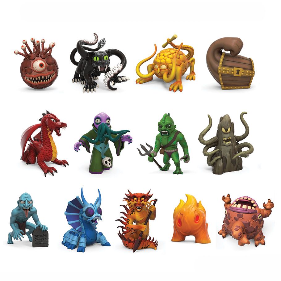 D&D: 3" Vinyl Mini: Monster Series 1 Display (24)