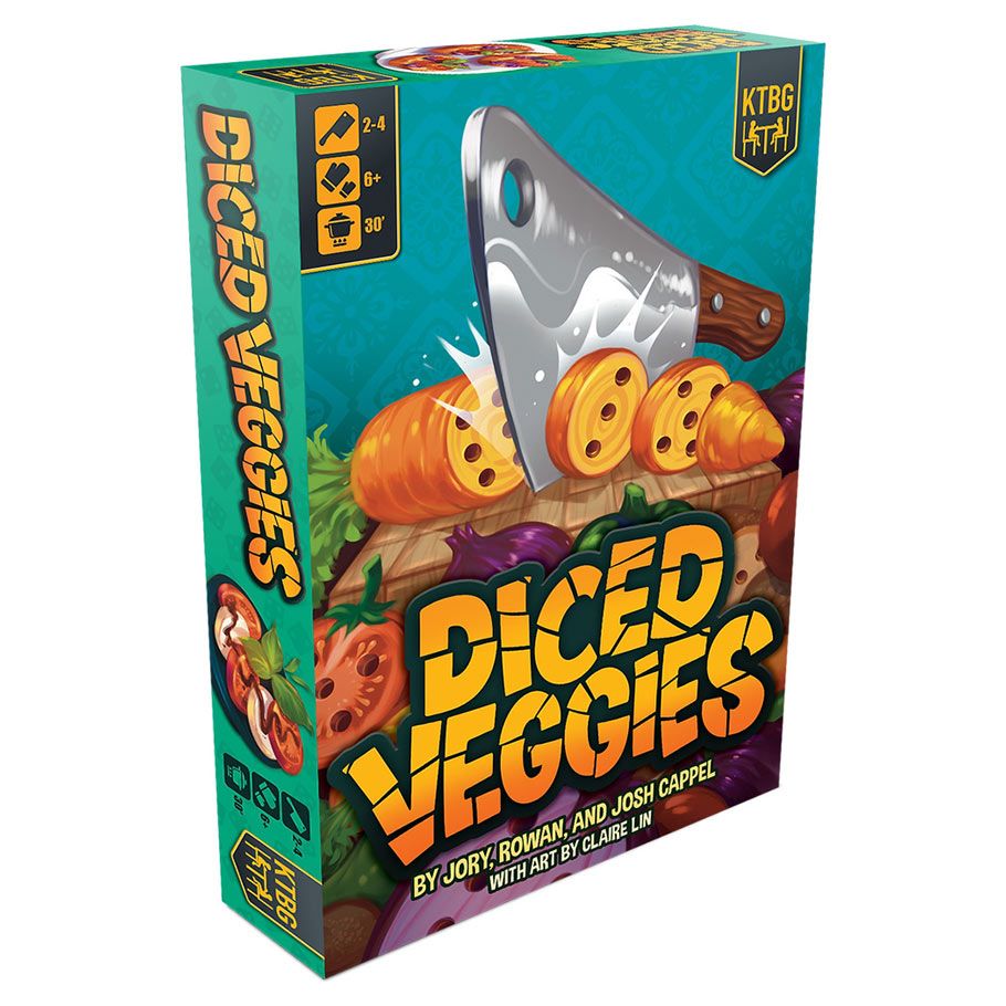 Diced Veggies By Kids Table Board Gaming
