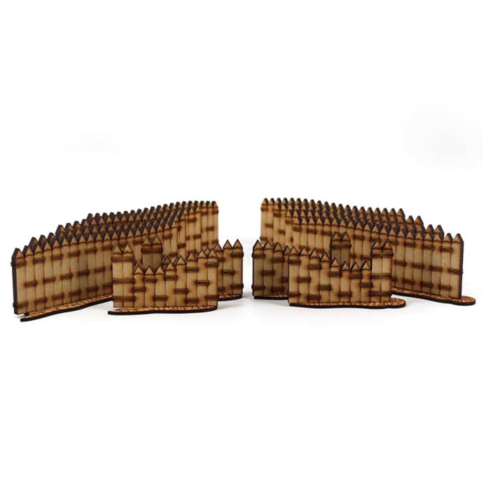 Battlefield: Log Palisades Set - Cats In Hat Inc.