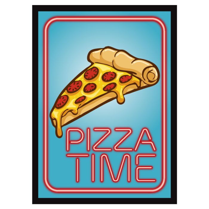 Deck Protector: Pizza Time (50) - Cats In Hat Inc.