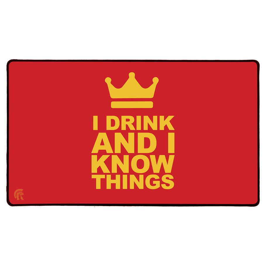 Playmat: I Drink And I Know Things! - Cats In Hat Inc.