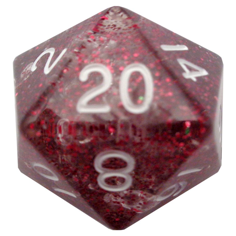 D20 Single 35mm Mega Ethereal Light Purple With White