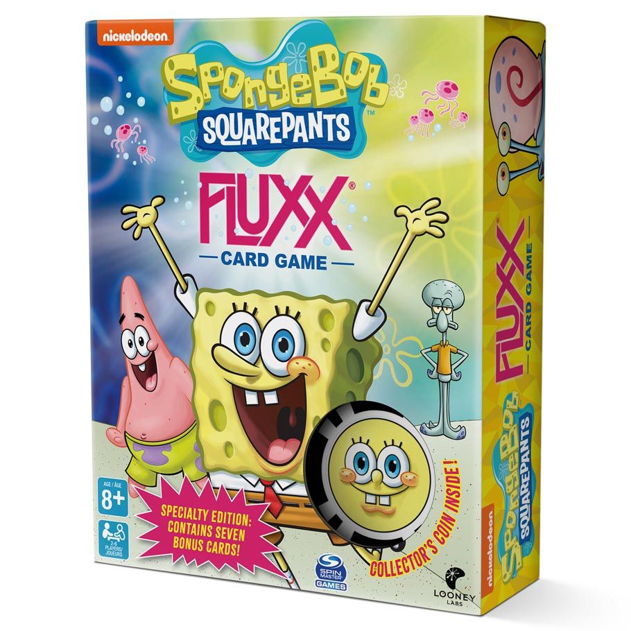SpongeBob Fluxx: Specialty Edition By Looney Labs