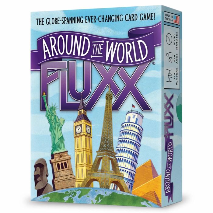 Around The World Fluxx - Cats In Hat Inc.