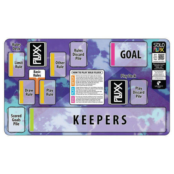 Solo Fluxx Playmat By Looney Labs