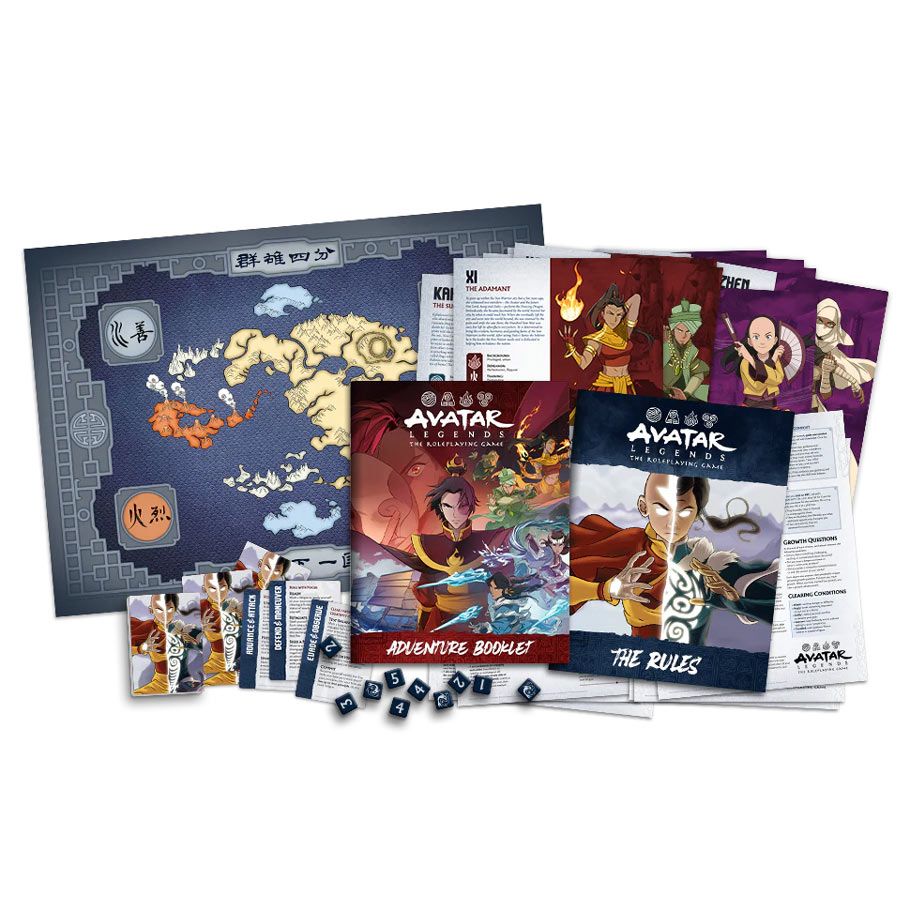 Avatar Legends: RPG Starter Set - Cats In Hat Inc.