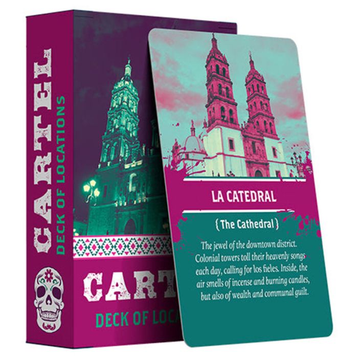Cartel RPG: Deck Of Locations - Cats In Hat Inc.