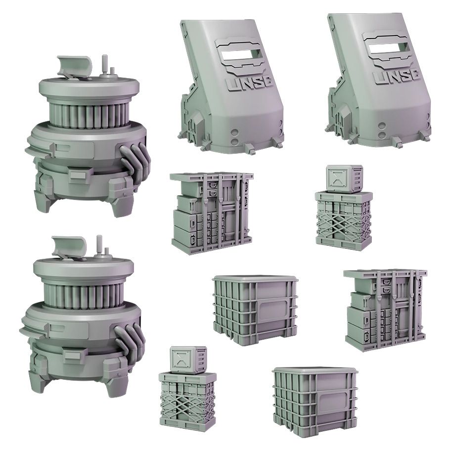 HALO: Flashpoint: UNSC Scenery Set