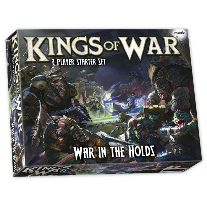 Kings Of War 3rd Edition: War In The Holds 2 Player Starter Set - Cats In Hat Inc.