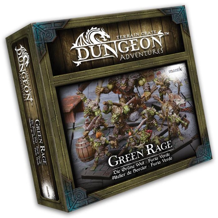 TerrainCrate: Dungeon Adventures: Green Rage - Cats In Hat Inc.