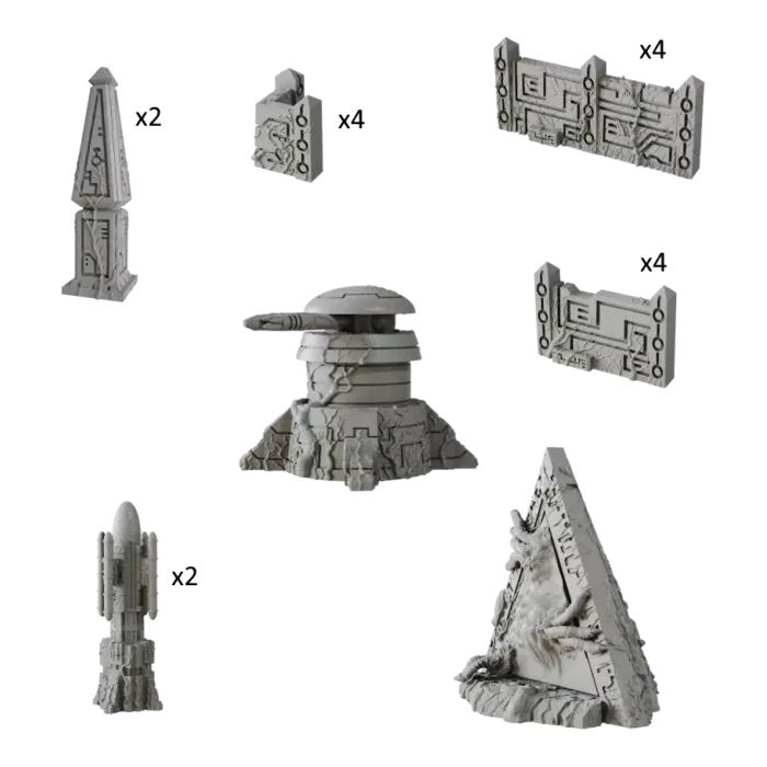 TerrainCrate: Xenos Stronghold - Cats In Hat Inc.