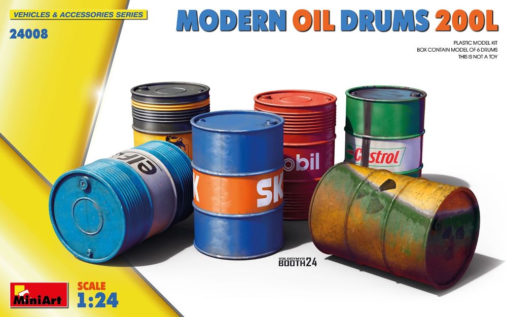 1/24 Modern Oil Drums 200L (6)