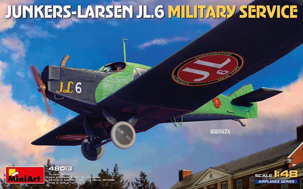 1/48 Junkers-Larsen JL6 Military Service Aircraft