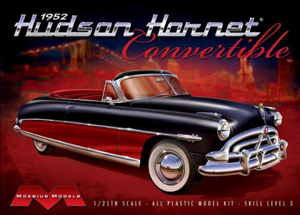 1/25 1952 Hudson Hornet Convertible