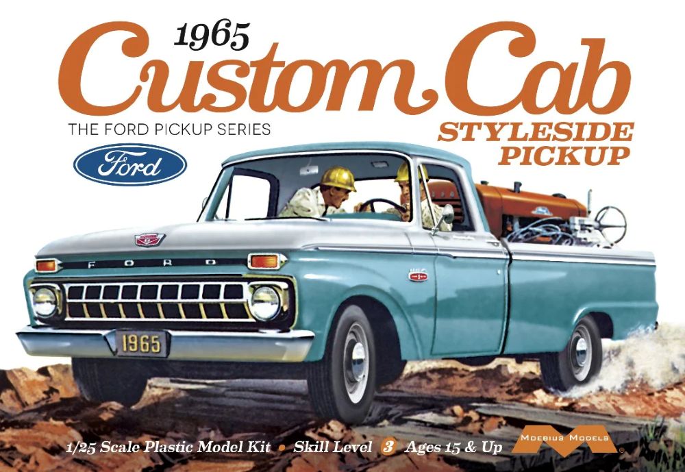 1/25 1965 Ford Custom Cab Styleside Pickup Truck