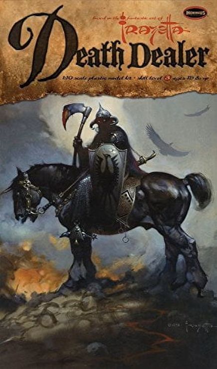 1/10 Frazetta: Death Dealer Warrior w/Horse