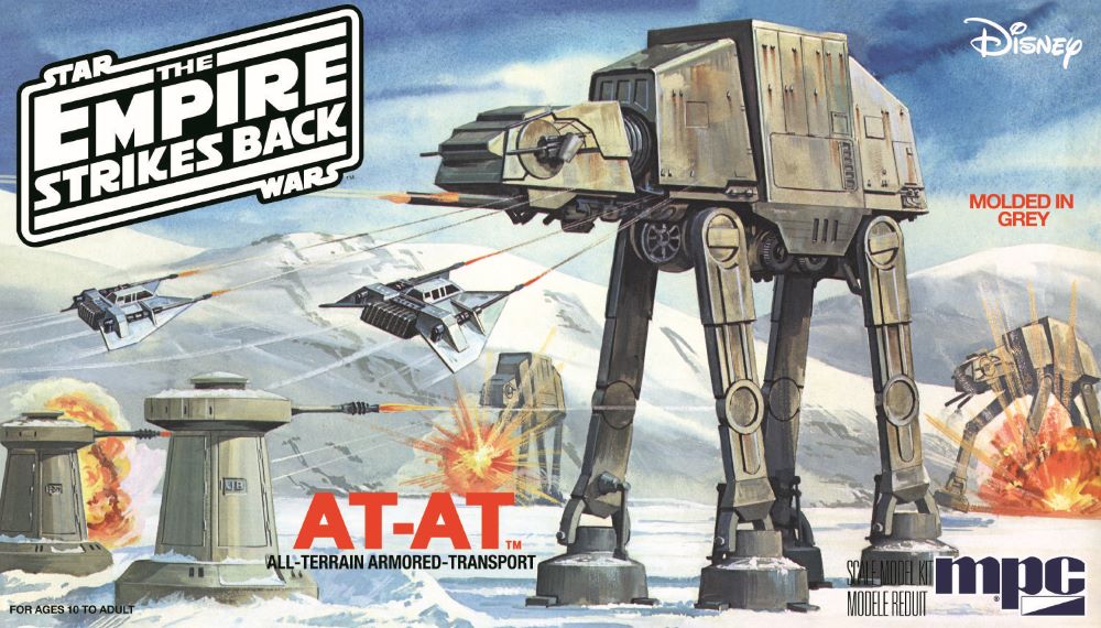1/100 Star Wars The Empire Strikes Back: AT-AT