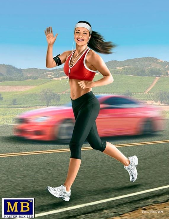 1/24 Tyra Jogging Some Miles