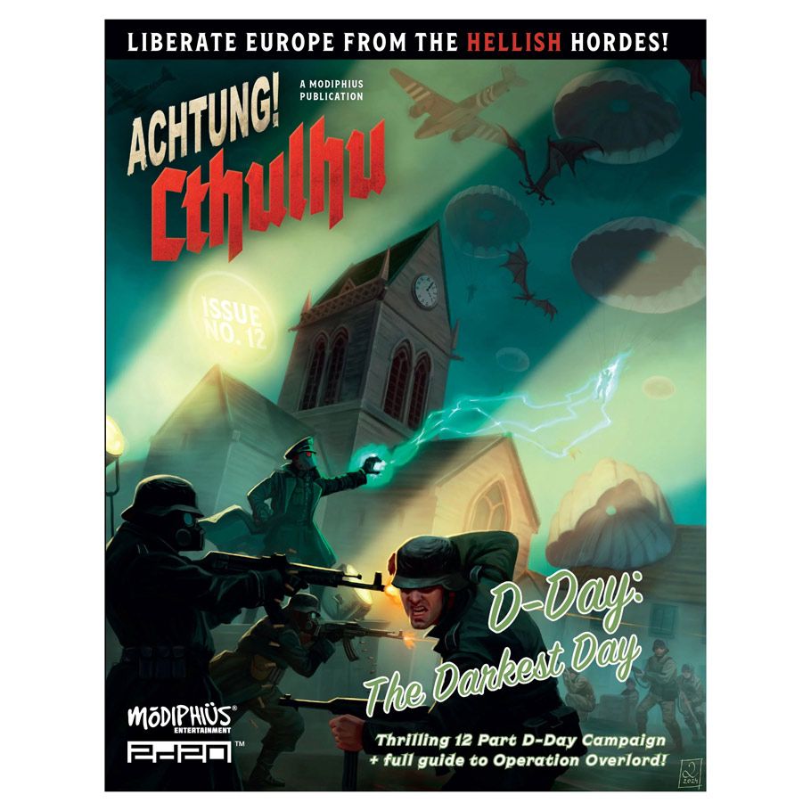 Achtung! Cthulhu 2d20: D-Day: The Darkest Day By Modiphius Entertainment