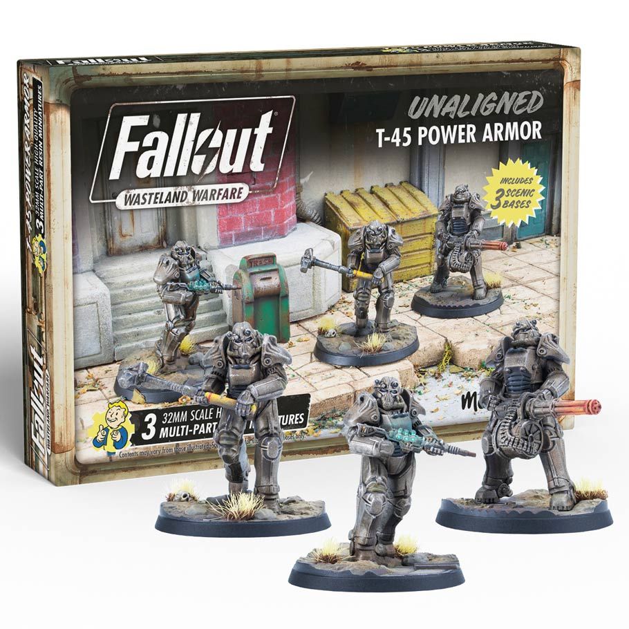 Fallout: Wasteland Warfare: Unaligned T-45 Power Armour