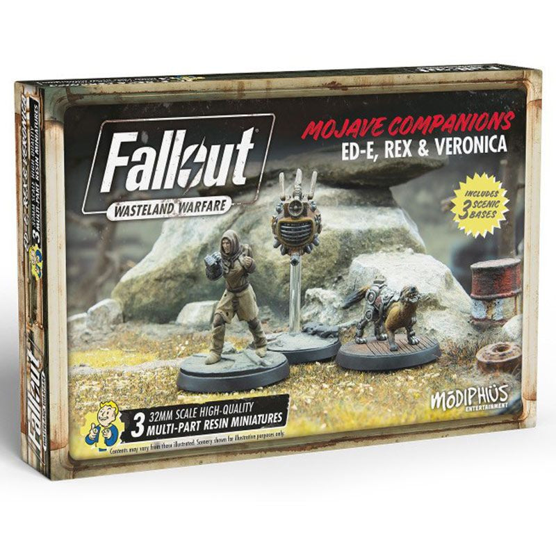 Fallout: Wasteland Warfare: Ed-E, Rex & Veronica
