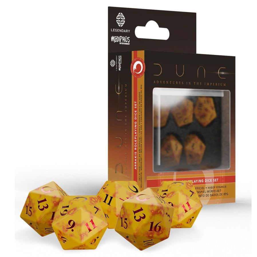 Dune RPG: Dice Set: Arrakis