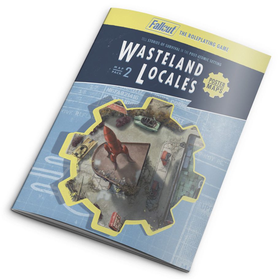 Fallout: The Roleplaying Game: Map Pack 2: Wasteland Locales By Modiphius Entertainment