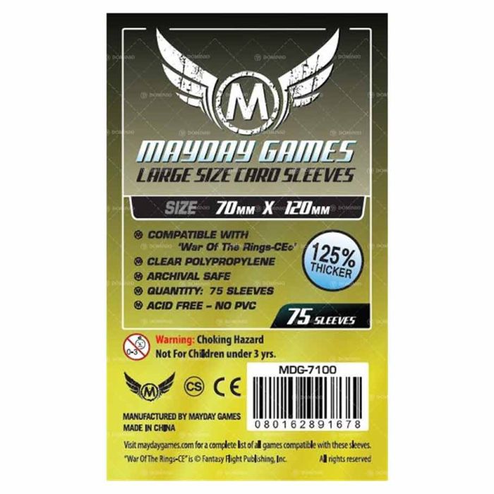 Deck Protector: Special Order Custom WOTR-CE 67mm X 120mm (75) - Cats In Hat Inc.