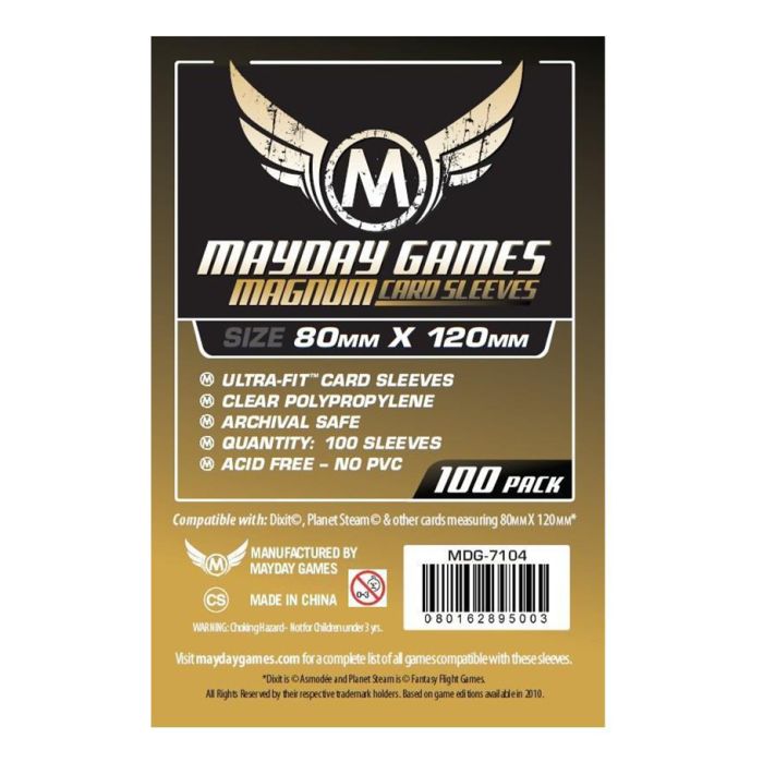 Deck Protector: Dixit Card 80 X 120mm (100) - Cats In Hat Inc.