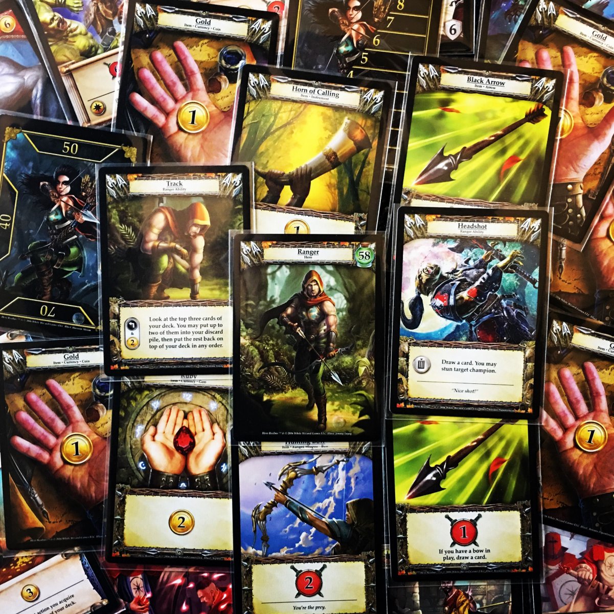 Hero Realms Deckbuilding Game: Ranger Booster DISPLAY (12)