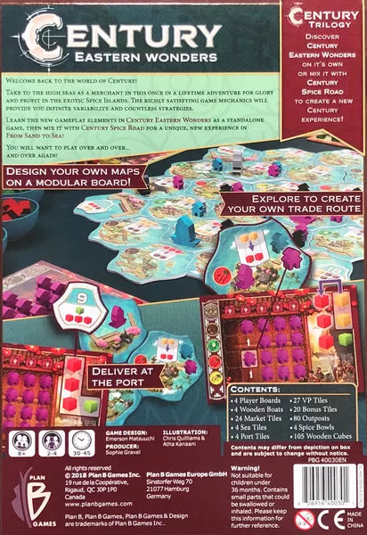 Century Eastern Wonders - Cats In Hat Inc.