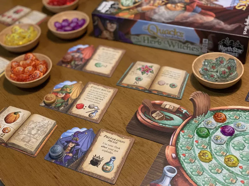 The Quacks of Quedlinburg Herb Witches Expansion