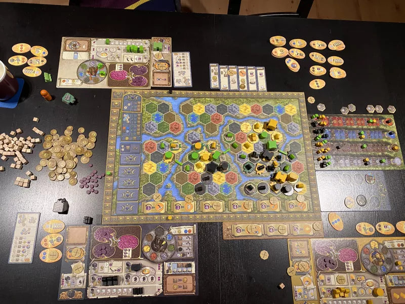 Terra Mystica: Merchants Of The Seas Expansion - Cats In Hat Inc.