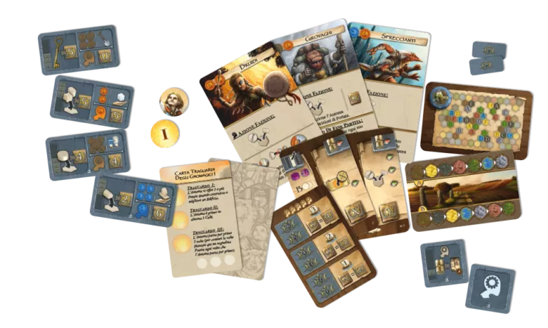 Terra Mystica: Automa Solo Box Expansion - Cats In Hat Inc.