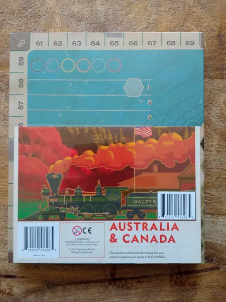 Ride The Rails: Australia & Canada Expansion - Cats In Hat Inc.