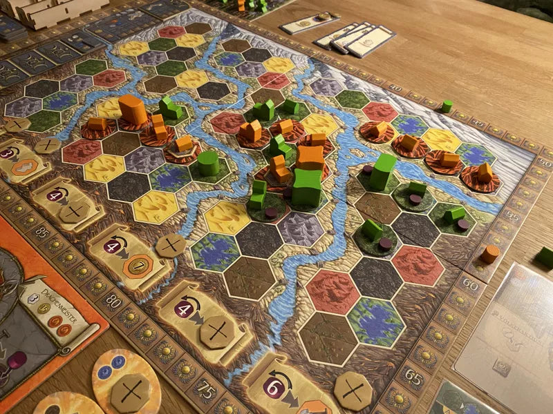 Terra Mystica: Automa Solo Box Expansion - Cats In Hat Inc.