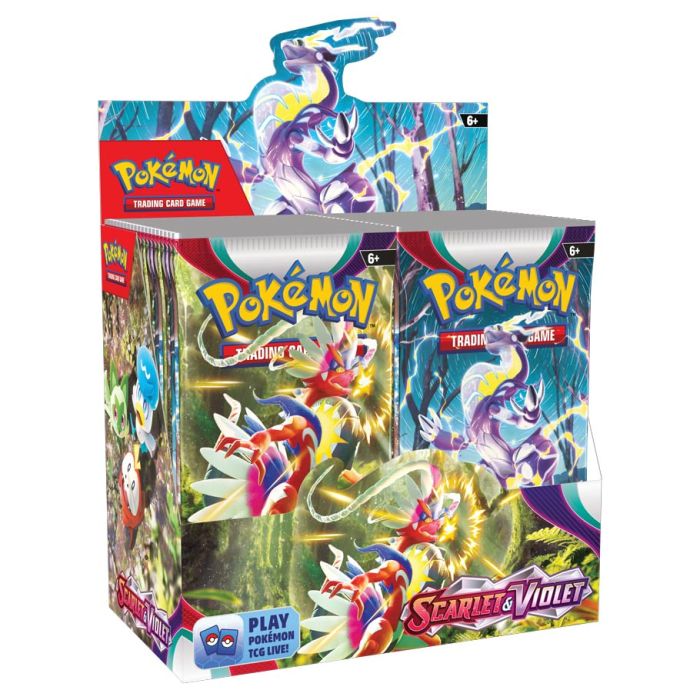 Pokémon TCG: Scarlet & Violet: Booster Display - Cats In Hat Inc.