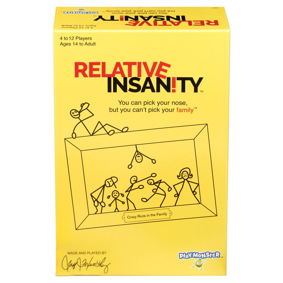 Relative Insanity - Cats In Hat Inc.