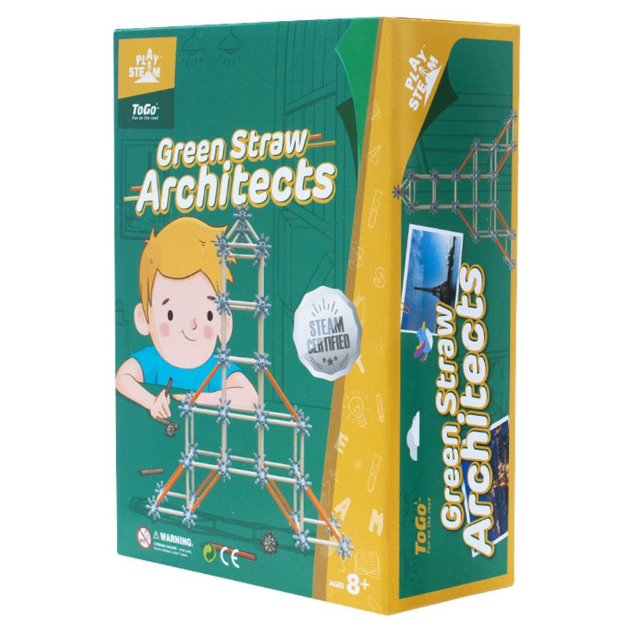 Green Straw Architects Set By PlaySTEM