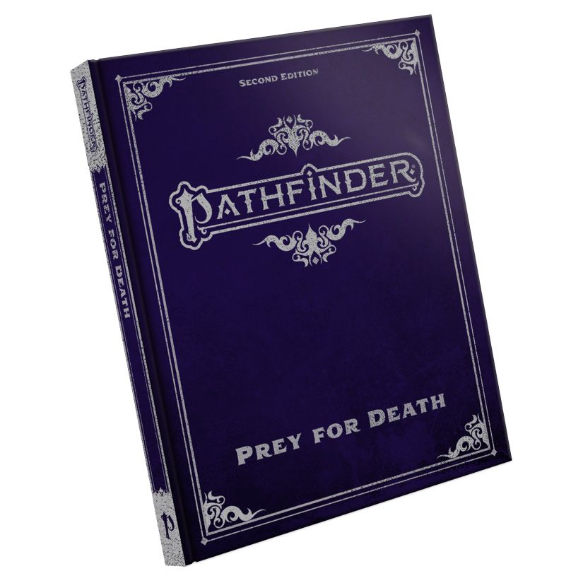 Pathfinder 2E Adventure: Prey for Death Special Edition By Paizo