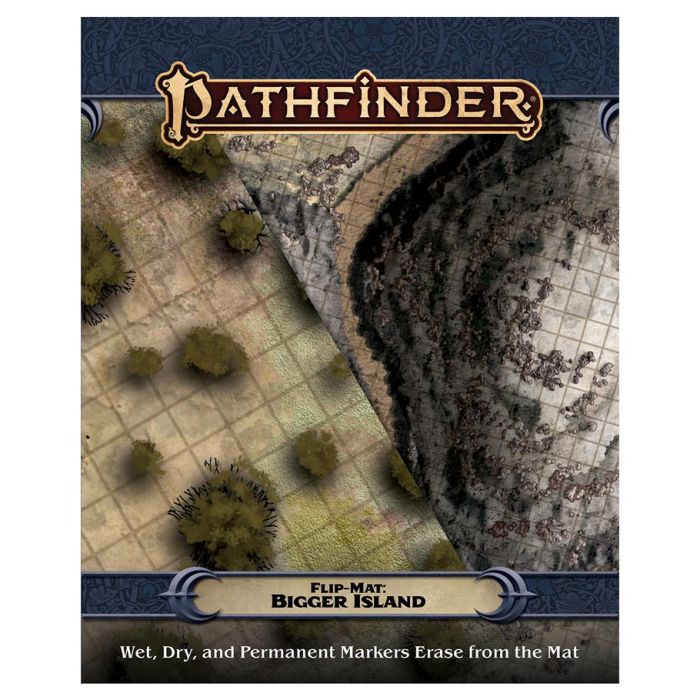Pathfinder: Flip-Mat: Bigger Island - Cats In Hat Inc.