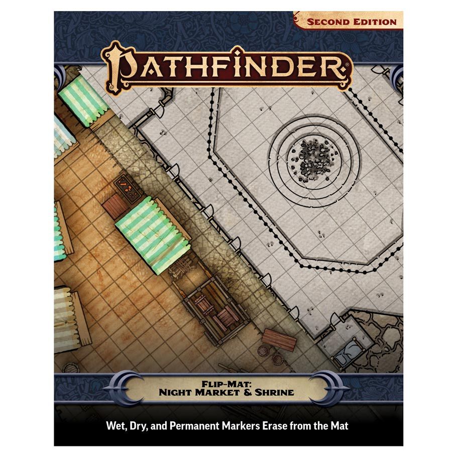 Pathfinder 2E: Flip-Mat: Night Market & Shrine