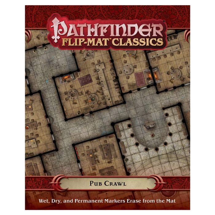 Pathfinder RPG: Flip-Mat Classics Pub Crawl - Cats In Hat Inc.