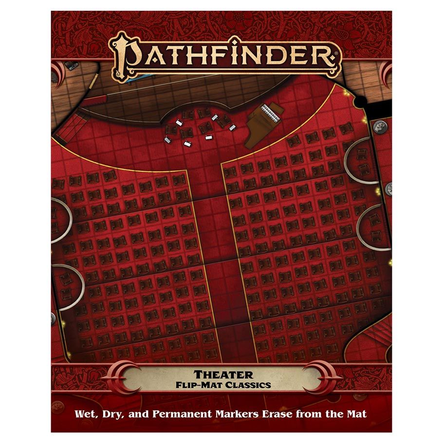 Pathfinder 2E: Flip-Mat: Classics: Theater By Paizo